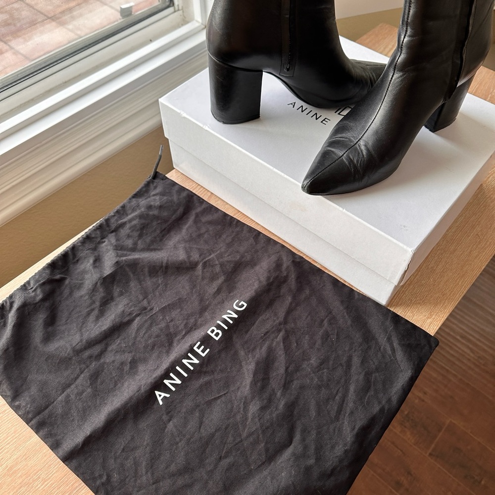 Anine Bing Black Boots size 37